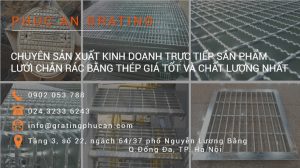 lưới chắn rác bằng thép
