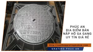 Nắp hố ga gang