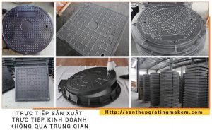 nắp hố ga bằng gang