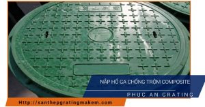nắp hố ga chống trộm