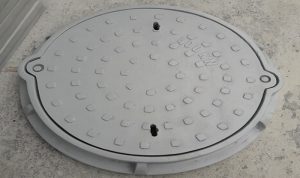 nhận biết nắp hố ga bằng composite