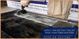 Quy trình sản xuất nắp hố ga composite