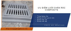 Lưới chắn rác bằng Composite