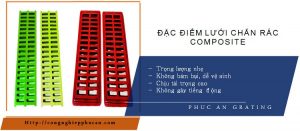 Đặc điểm lưới chắn rác Composite