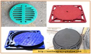 lí do nắp hố ga compoiste có nhiều màu sắc