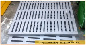 song chắn rác bằng composite